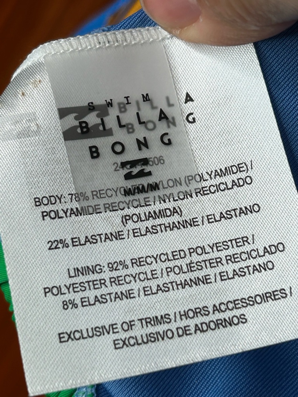 Billabong Heat Dream Remi Triangle Bikini Top Beachy Coastal Resort NWT - Picture 11 of 14